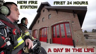 First 24 Hours in a New Fire Station  A Day in the Life [upl. by Adaj]