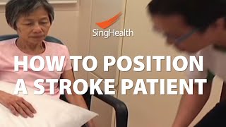 How To Position A Stroke Patient [upl. by Brookner192]