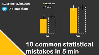 Ten Statistical Mistakes in 5 Min [upl. by Reddin452]