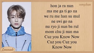 NCT U  Know Now Easy Lyrics [upl. by Refinaj]