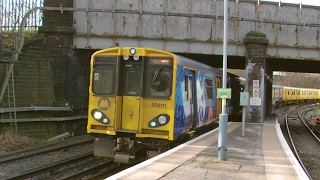 Half an Hour at 216  Birkenhead North Station 1022017  Class 507 508 terminus [upl. by Ardekal]