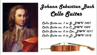 Johann Sebastian Bach  Cello suites in 432 Hz great for reading or studying [upl. by Nnil]