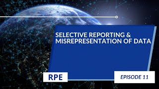 Selective Reporting amp Misrepresentation of Data  Episode 11  Research Ethics [upl. by Urbannal23]